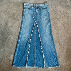 Billy Blues Denim Maxi Skirt